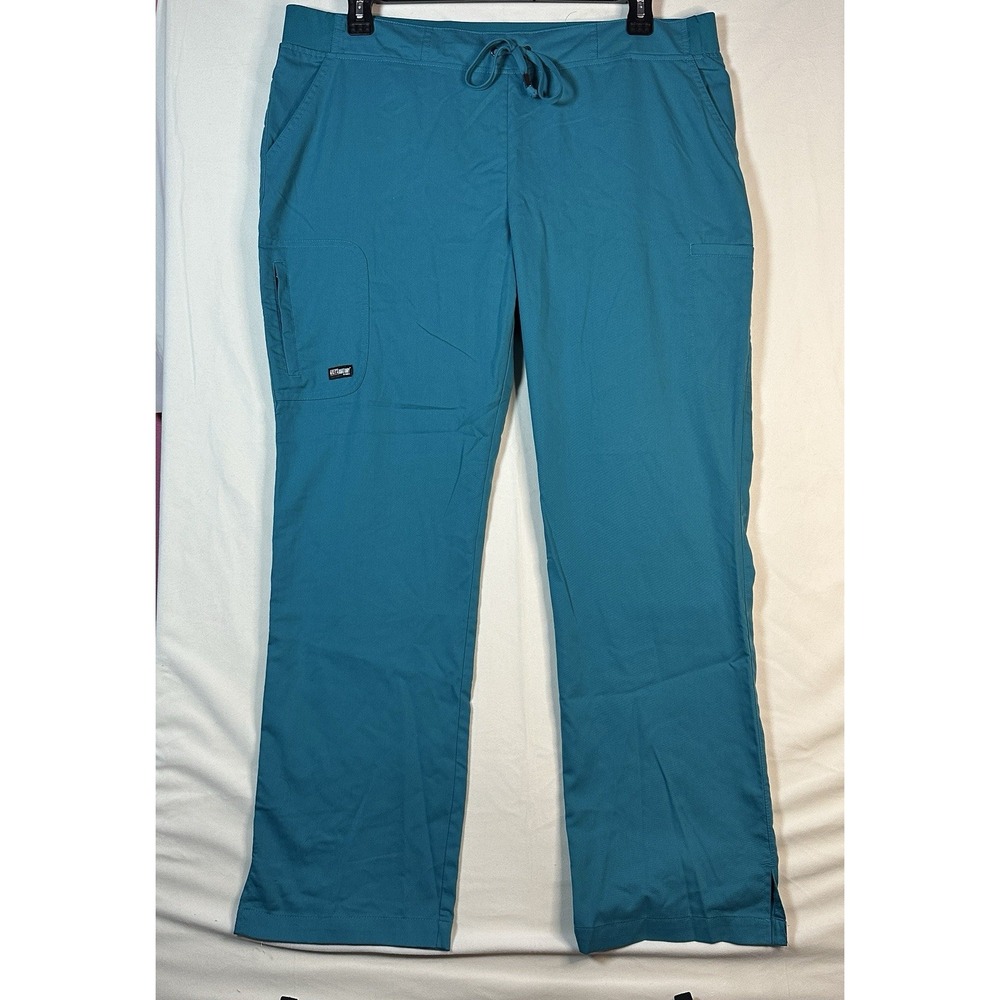 Greys Anatomy Turquoise Scrub Bottom Pants Workwear Medical Office XL Uniform